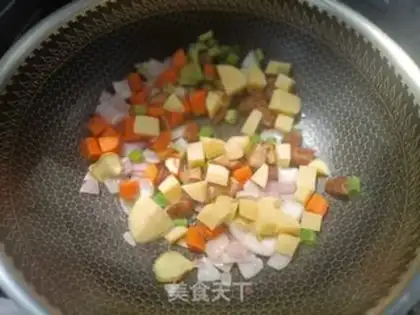 Make Beef and vegetable rice step 5