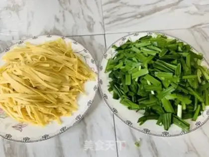 Make Scrambled soybeans step 1