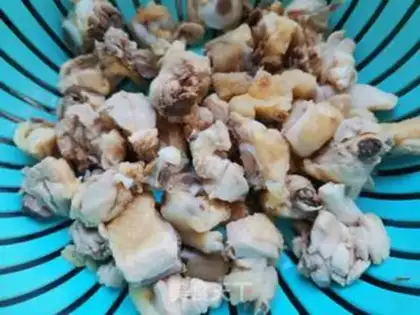 Make Potato chicken step 1