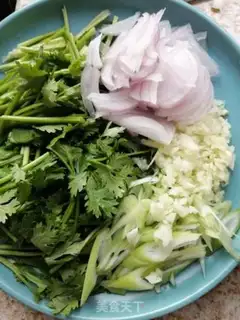 Make Frozen rice powder step 1