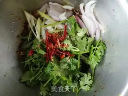 Make Frozen rice powder step 3