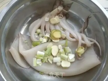 Make Homemade squid step 2