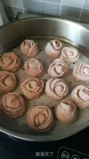 Make Rose buns step 11