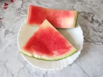 Make A watermelon step 0