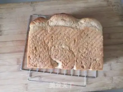 Make All wheat red sugar toast step 9