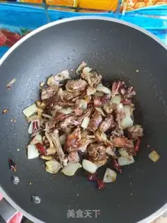Make Spicy duck stand step 6