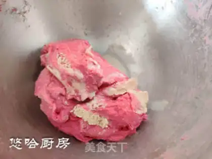 Make Pink little toast step 3