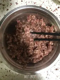Make Beef hand dumplings step 2