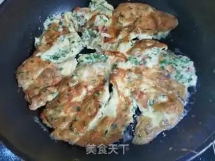 Make Onion fried eggs step 5