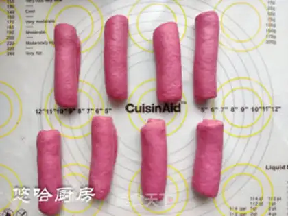 Make Pink little toast step 7