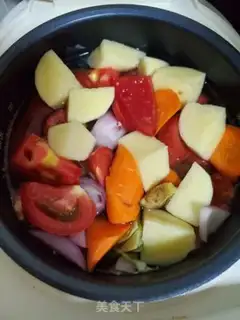 Make Homemade borscht step 4