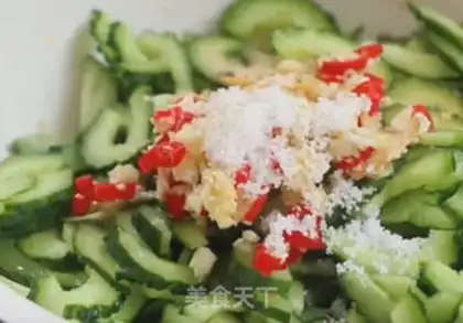 Make Salud cucumber step 3