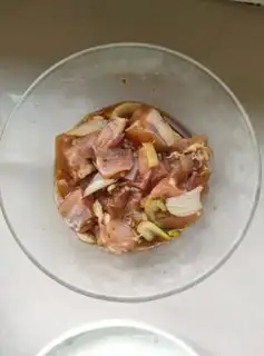 Make A casserole chicken leg step 0