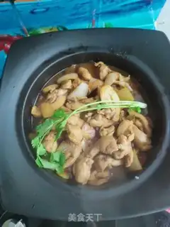 Make A casserole chicken leg step 4