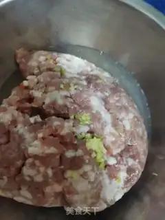 Make Pure meat dumplings step 3