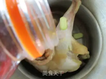 Make Little tofu chicken soup at night step 4