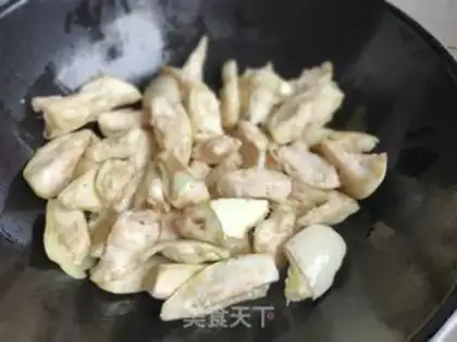 Make A casserole of pork and eggplant step 4