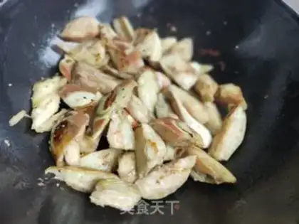 Make A casserole of pork and eggplant step 5