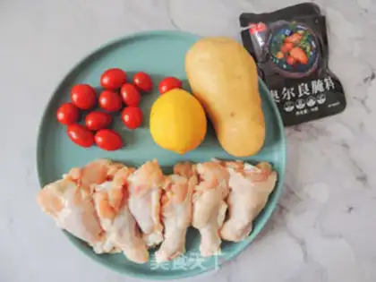 Make Lemon tomato roasted wings step 0