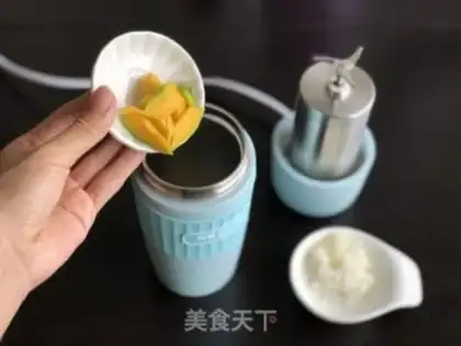 Make Pumpkin milk step 1