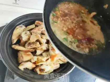 Make A casserole of pork and eggplant step 10