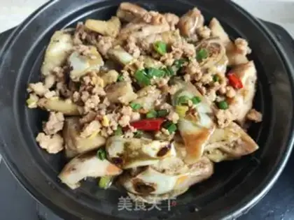Make A casserole of pork and eggplant step 12