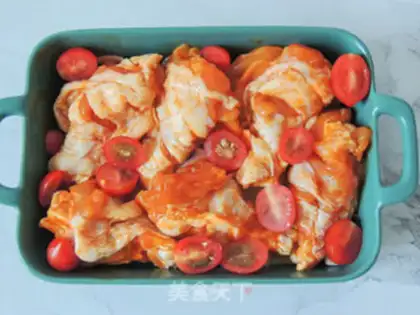 Make Lemon tomato roasted wings step 8