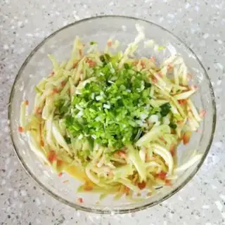 Make Vegetable pancakes step 6
