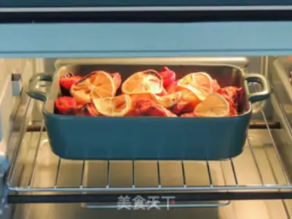 Make Lemon tomato roasted wings step 11