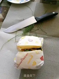 Make Chinese sandwich step 2