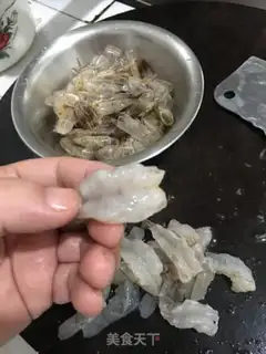Make Shrimp oiled seafood step 0