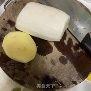 Make Potato bone soup step 0
