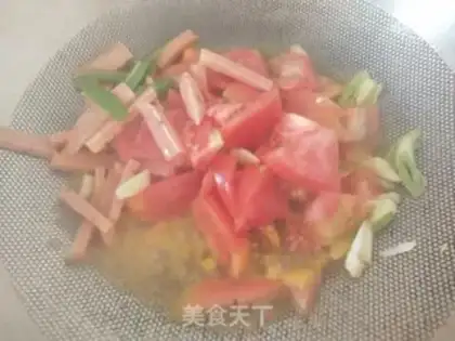 Make Tomato and cabbage step 2