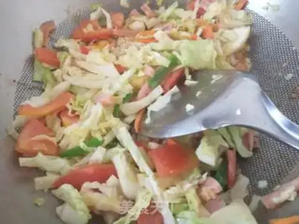 Make Tomato and cabbage step 4