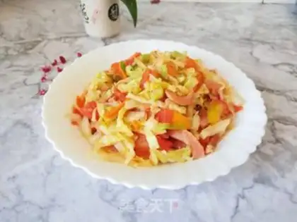 Make Tomato and cabbage step 5