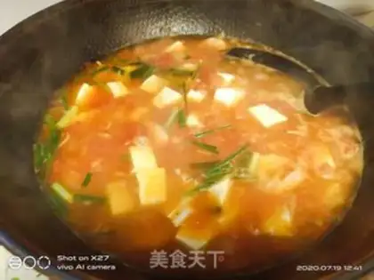 Make Tofu soup step 5