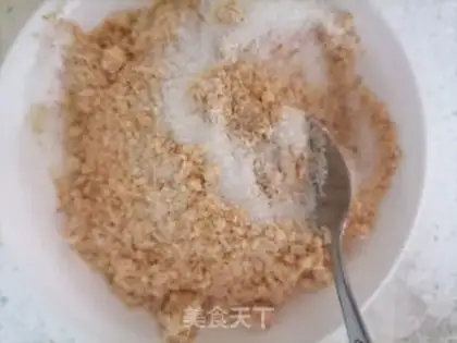 Make Peanut loaf step 2