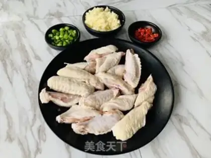 Make Pyramid chicken wings step 2