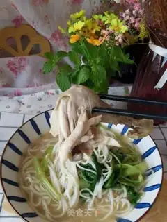 Make Old chicken noodles step 6