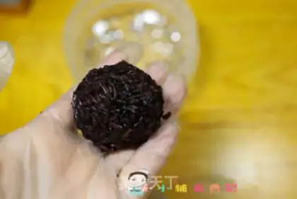 Make Mango black rice step 2