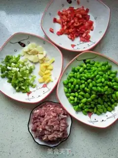 Make Sweet peppers, fried beans step 3