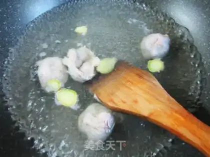 Make Chicken and soybeans step 3