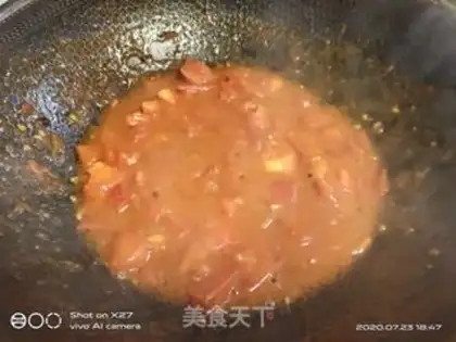 Make Cream noodles step 4