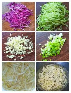 Make Five cucumber sprouts step 1