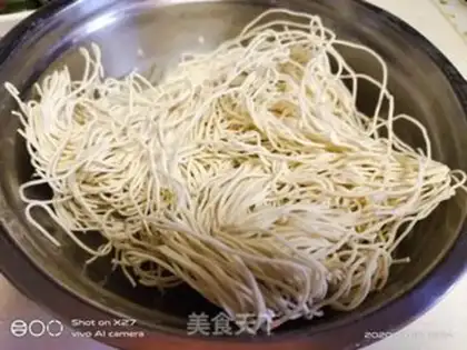 Make Cream noodles step 9