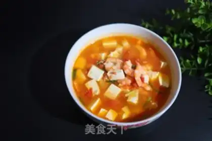 Make Tofu shrimp soup step 0