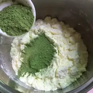 Make The souffle of tea and snow step 1