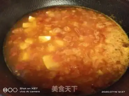 Make Tofu shrimp soup step 4