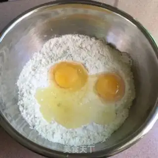 Make Potato bean cake step 5