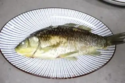 Make Dry-burned mackerel step 3